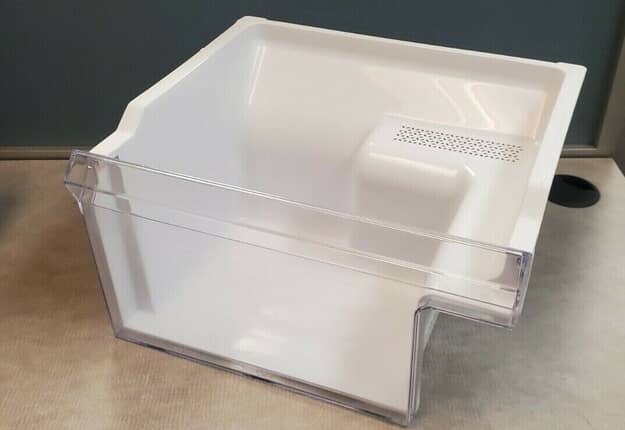 Samsung Part# DA97-20628A Vegetable Drawer Case Assembly - Genuine OEM
