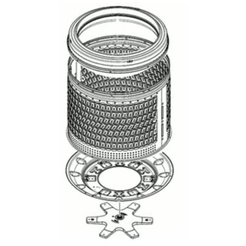 Samsung Spin Basket Assembly DC90-27205A