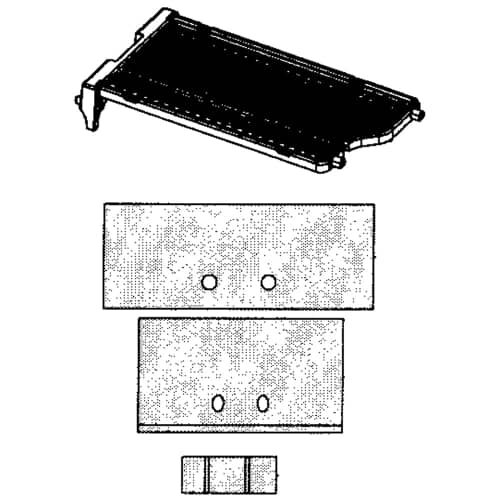 Samsung Part# DC93-00374F Drying Rack Assembly - Genuine OEM