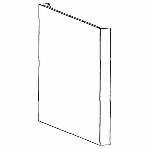 Samsung Part# DD81-02631A Outer Door Panel - Genuine OEM