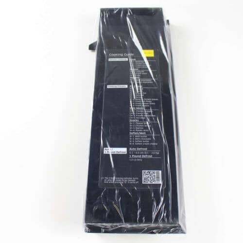 Samsung Microwave Touchpad Control Panel Assembly- Black ME20H705MSS/AA