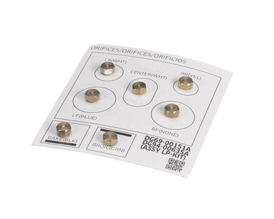 Samsung Range - Oven/Stove Liquid Propane Conversion Kit NX58F5500SS/AA