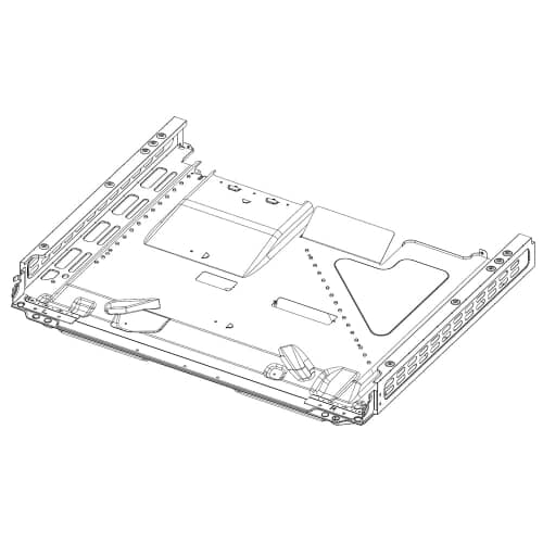 Samsung Range Top Adiabatic Cover Assembly - DG94-03530B