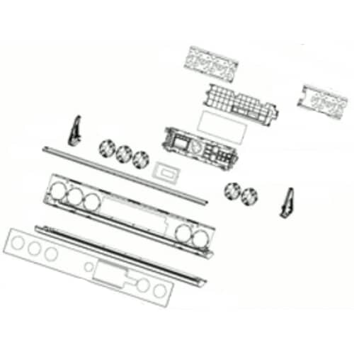 Samsung Part# DG94-03551D SUB Touchpad Control Panel Assembly - Genuine OEM