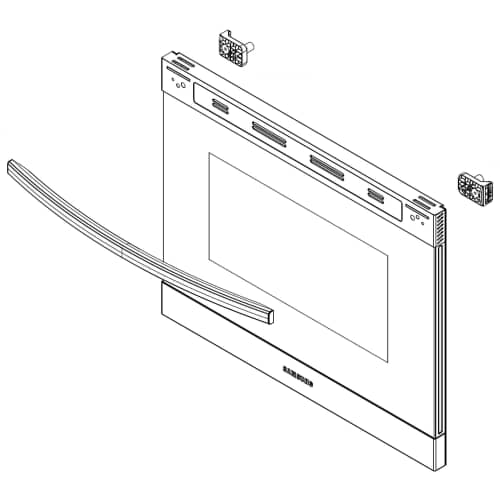 Samsung Part# DG94-04084B Door Assembly - Genuine OEM