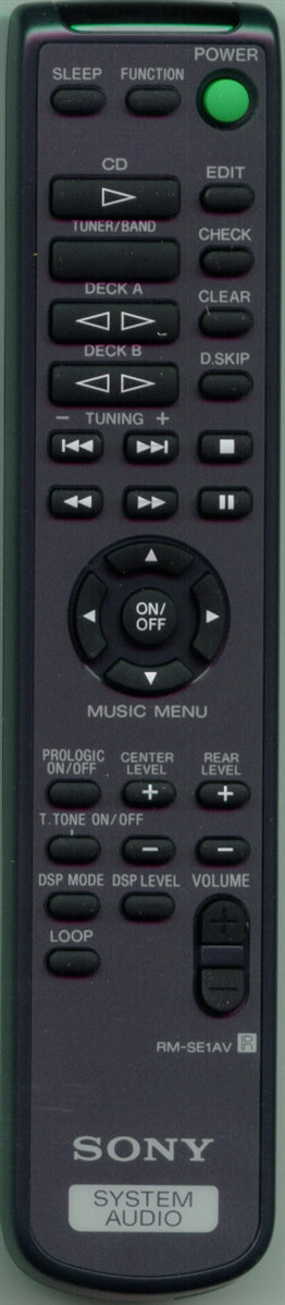 Sony Rmtse1Av, Remote Control - 1-473-608-11