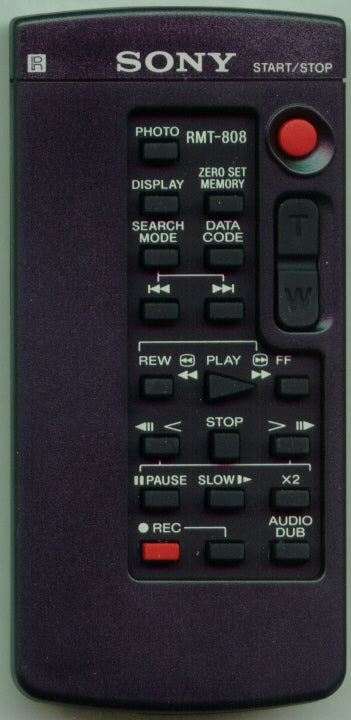 Sony Remote Control (Rmt-808E) - 1-475-141-21