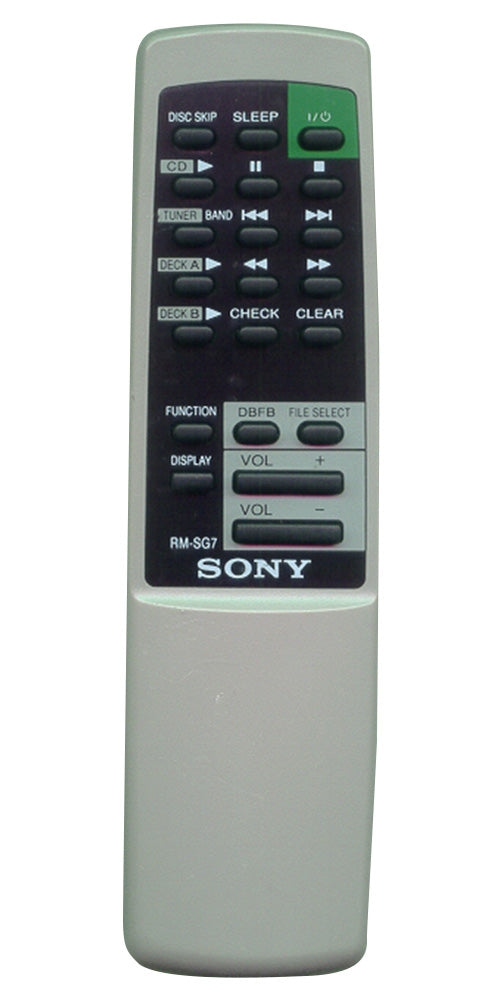 Sony Rm-Sg7 Remote Control - 1-475-827-11
