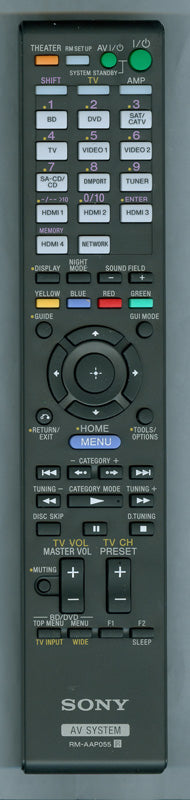 Sony Ir Remote Controller - 1-487-853-11