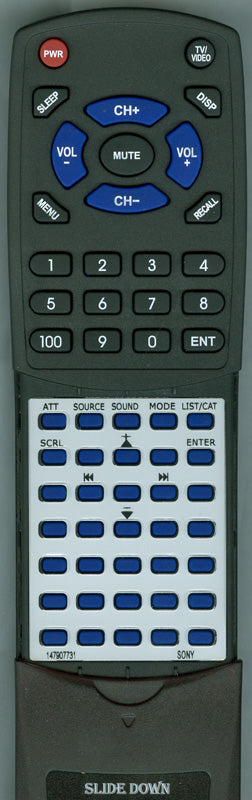 Sony Remote Control (Rm-X153) - 1-479-077-31