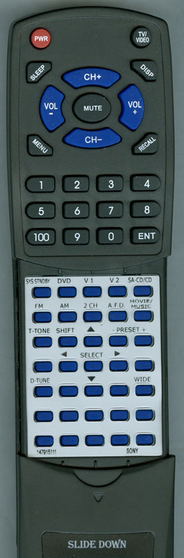 Sony Control Standard (Rm-Aau - 1-479-151-11