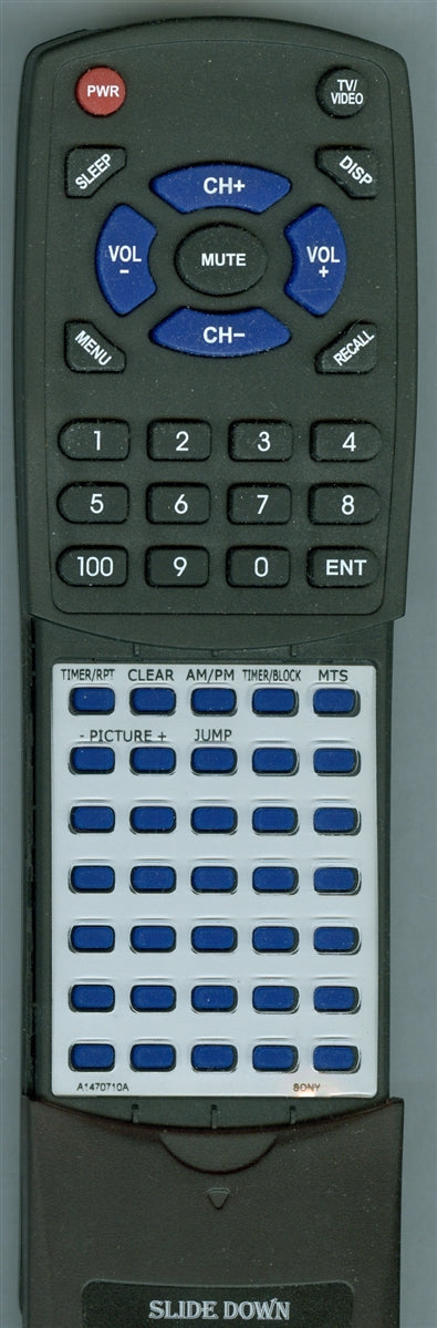Sony Rm-731,Remote Control A - A-1470-710-A