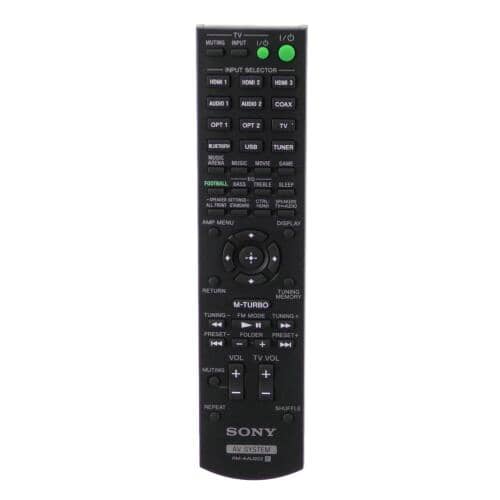 Sony Remote Control (Rm-Aau202) - 1-492-785-11