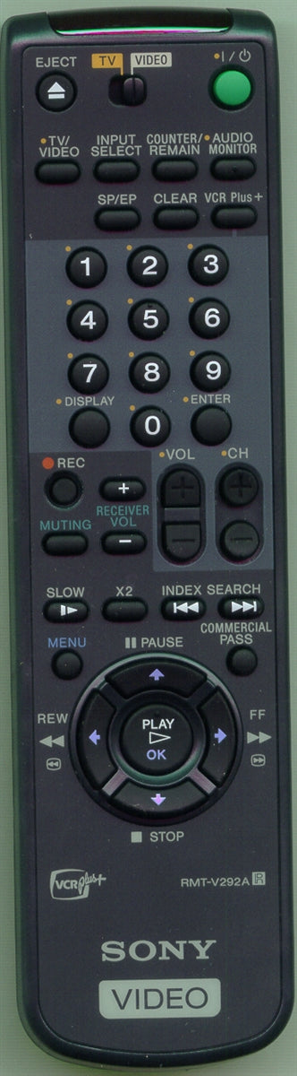 Sony Commander, Standard(Rmt-V - 1-418-696-21