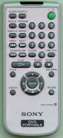 Sony Remote Control (Rmt-D11 - 1-418-987-11