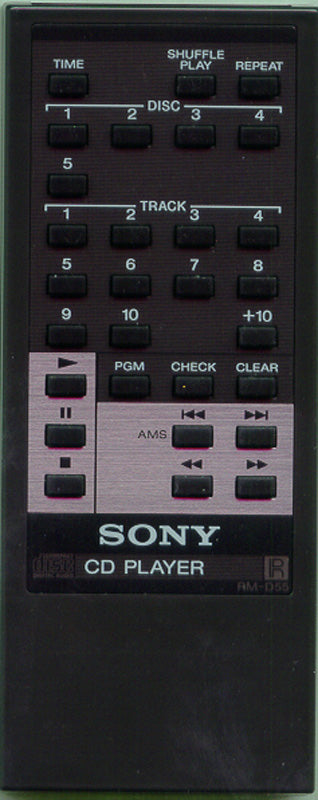 Sony Rm-D55, Remote Control - 1-463-990-11