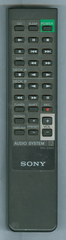 Sony Rm-S100, Remote Control - 1-465-342-11