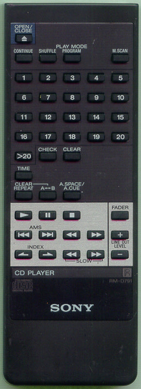 Sony Commander,Remote - 1-465-594-11