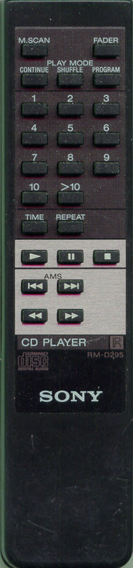 Sony Rm-D295(Inf) Remote Comma - 1-465-635-11