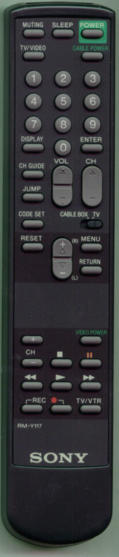 Sony Rmy117 Remote Control - 1-467-060-21