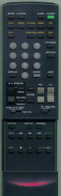 Sony Rmy115 Remote Control - 1-467-125-11