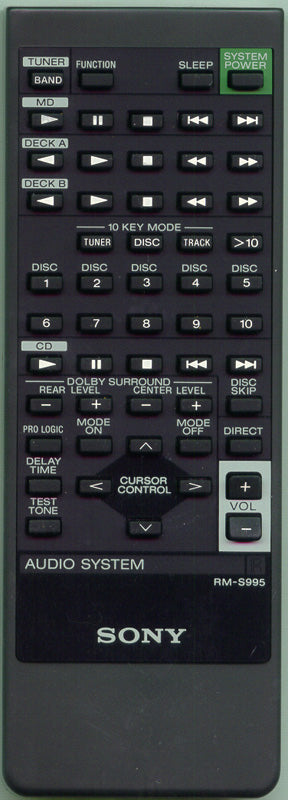 Sony Rm-S99 Standard Commander - 1-467-916-11