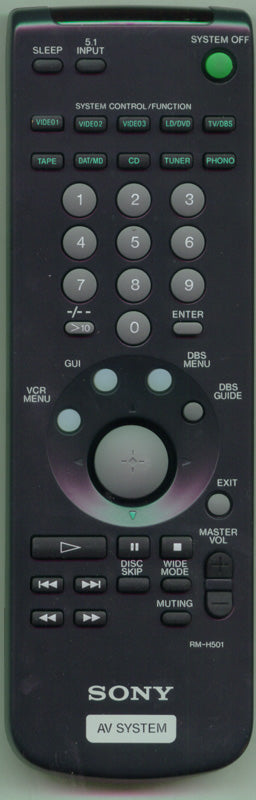 Sony Remote Control - 1-475-133-11