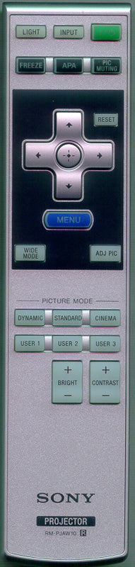 Sony Remote Control (Rm-Pjaw10 - 1-480-252-11