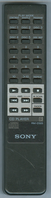 Sony Rmd325 Remote Control - 1-693-053-11