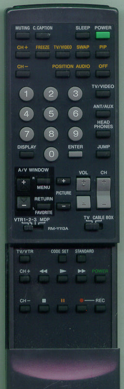 Sony Remote Rm-Y113Kv32Xbr35 - 1-693-113-11