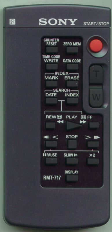 Sony Rmt-717//E Set Remote Con - 8-917-593-90