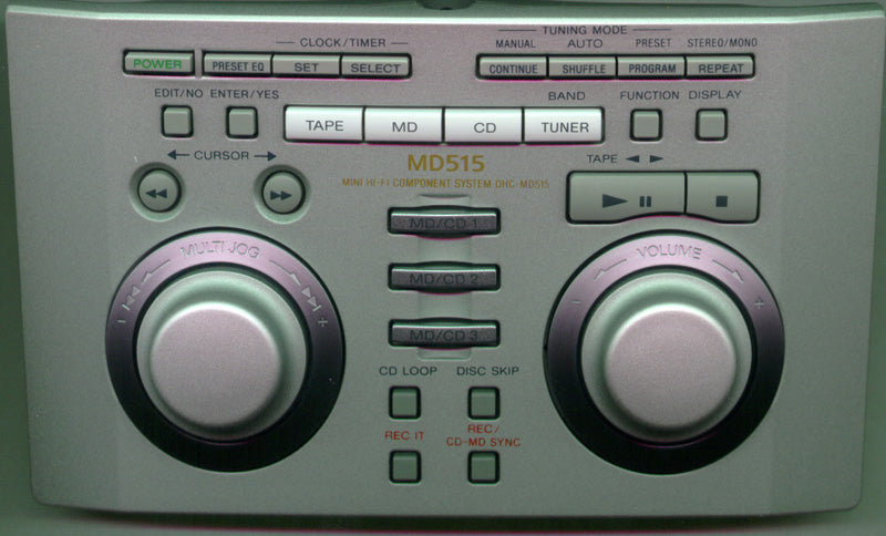 Sony Rm-Md515(A)(J)Remote Cont - A-4332-232-A