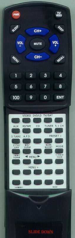 Sony Remote Control - 1-418-833-11