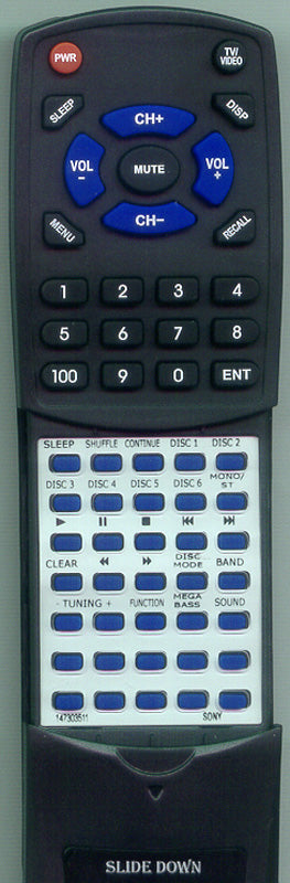 Sony Rmtc-777, Remote Control - 1-473-035-11