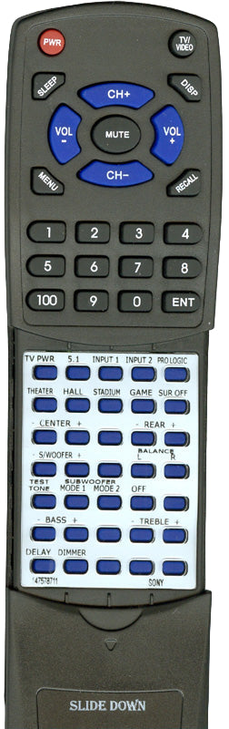 Sony Rm-J59 Remote Control - 1-475-787-11