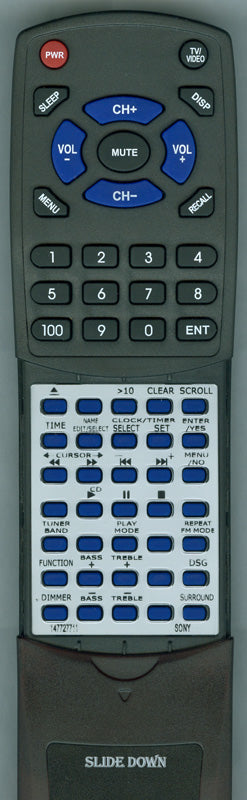 Sony Remote Control (Rm-Scex - 1-477-277-11