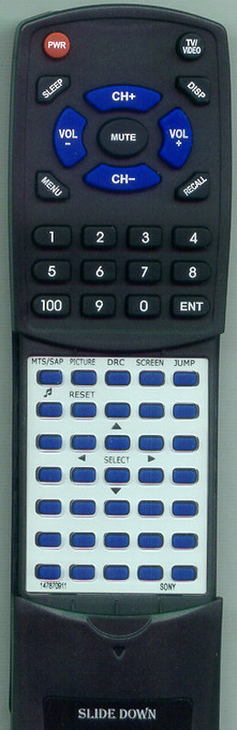 Sony Remote Control (Rm-Y197 - 1-478-709-11