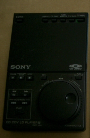 Sony Remote Control - RMTJ601
