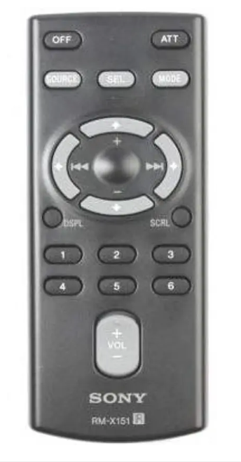 Sony Remote Rmx151 - 1-479-077-14