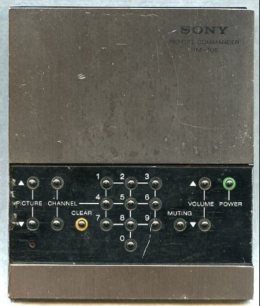 Sony Rm-705,Remote Control A - A-1470-526-A
