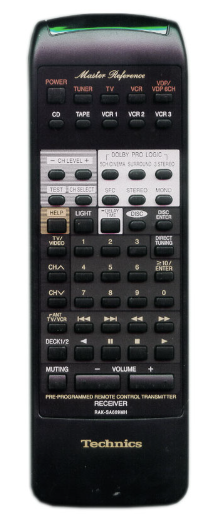 Panasonic Remote Control (Satx30Pk) - RAK-SA609MH