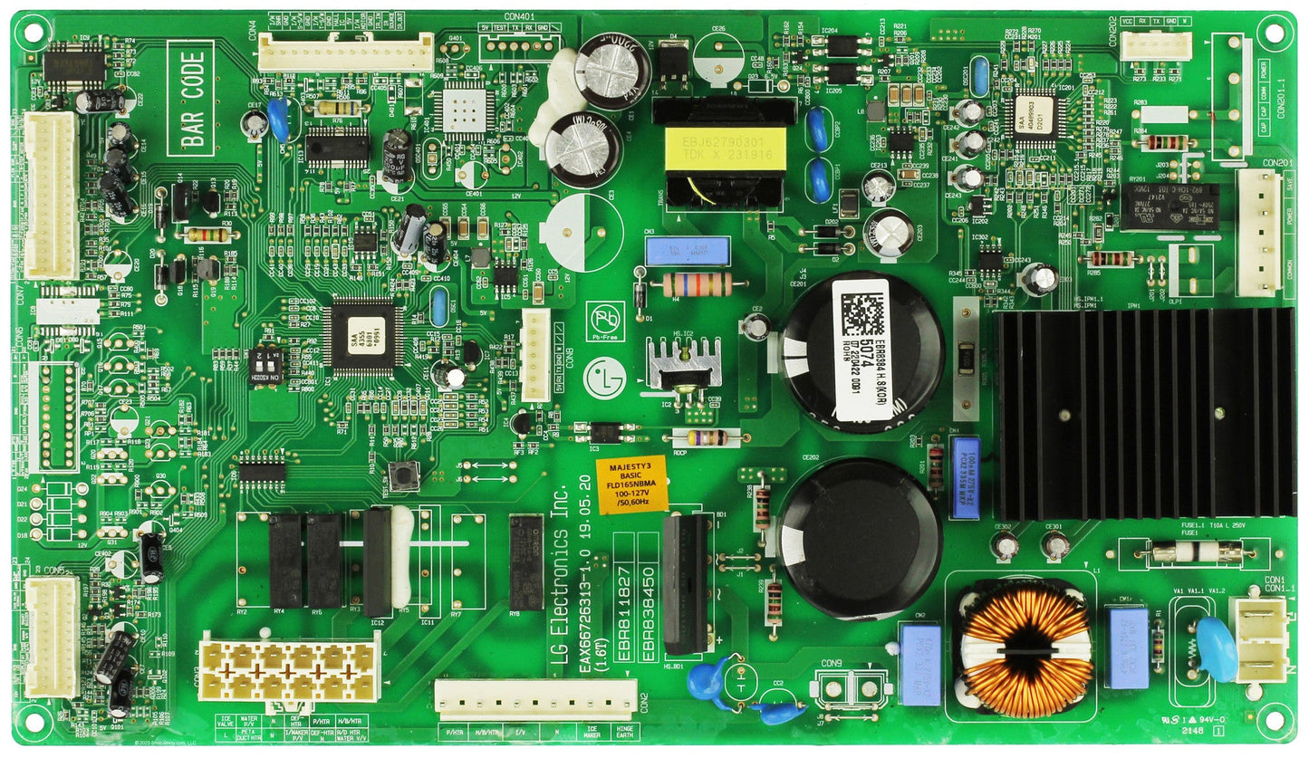 LG Part# EBR83845074 Main Power Control Board - Genuine OEM