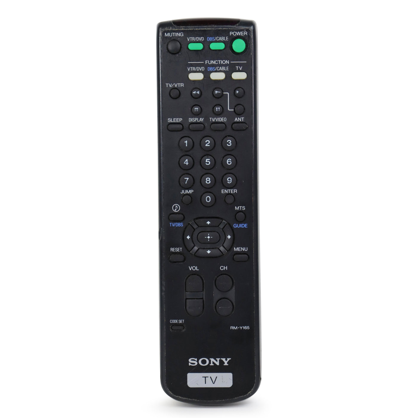 Sony Remote Control Rm-Y165 - 1-475-801-21