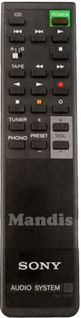 Sony Remote Control - RMS616