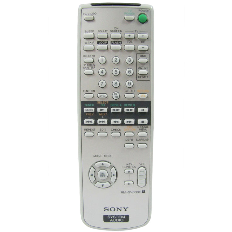 Sony Commander, Standard(Rm-Sv - 1-475-362-11