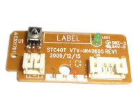 Toshiba Part# 75017639 Printed Circuit Board Assembly (OEM) Ir/b, Vtv-ir40605 Stc40t