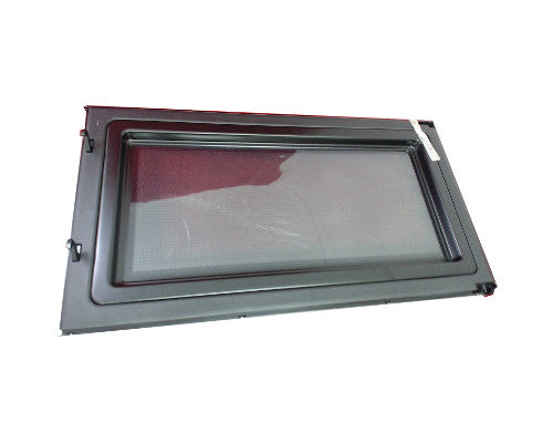 Whirlpool Part# W10280781 Complete Microwave Door - Stainless (OEM)