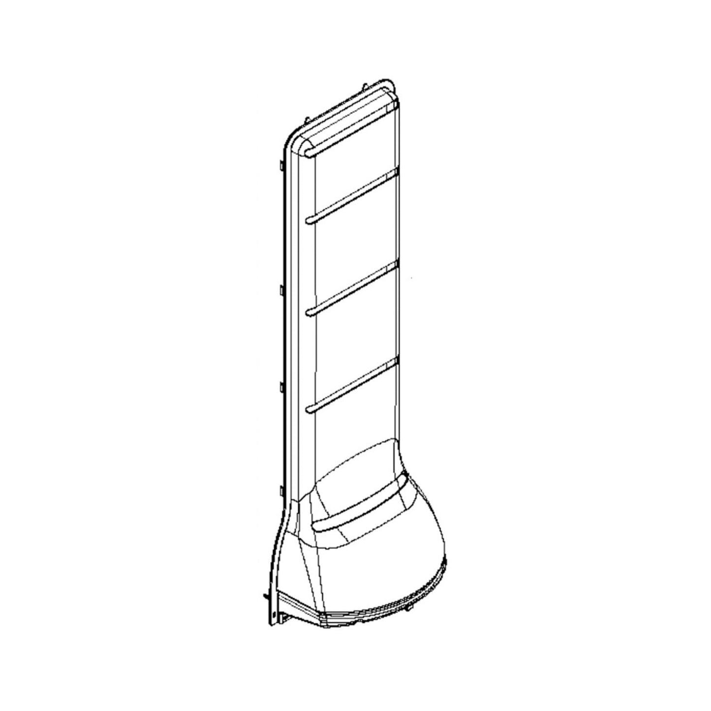 Whirlpool Part# W10574272 Air Tower - Genuine OEM