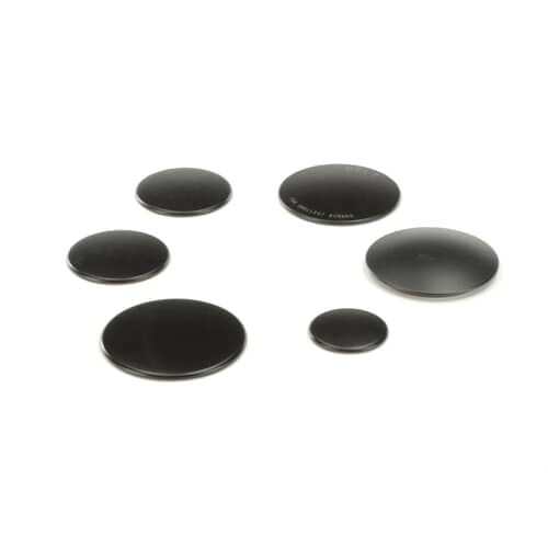 KitchenAid Cooktop Cooktop Burner Cap Kit (Black) KCGS356ESS00