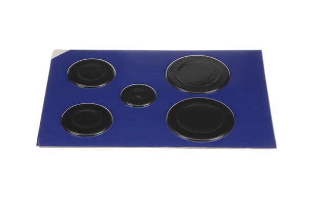 Whirlpool Burner Cap Set (Black) W10832694